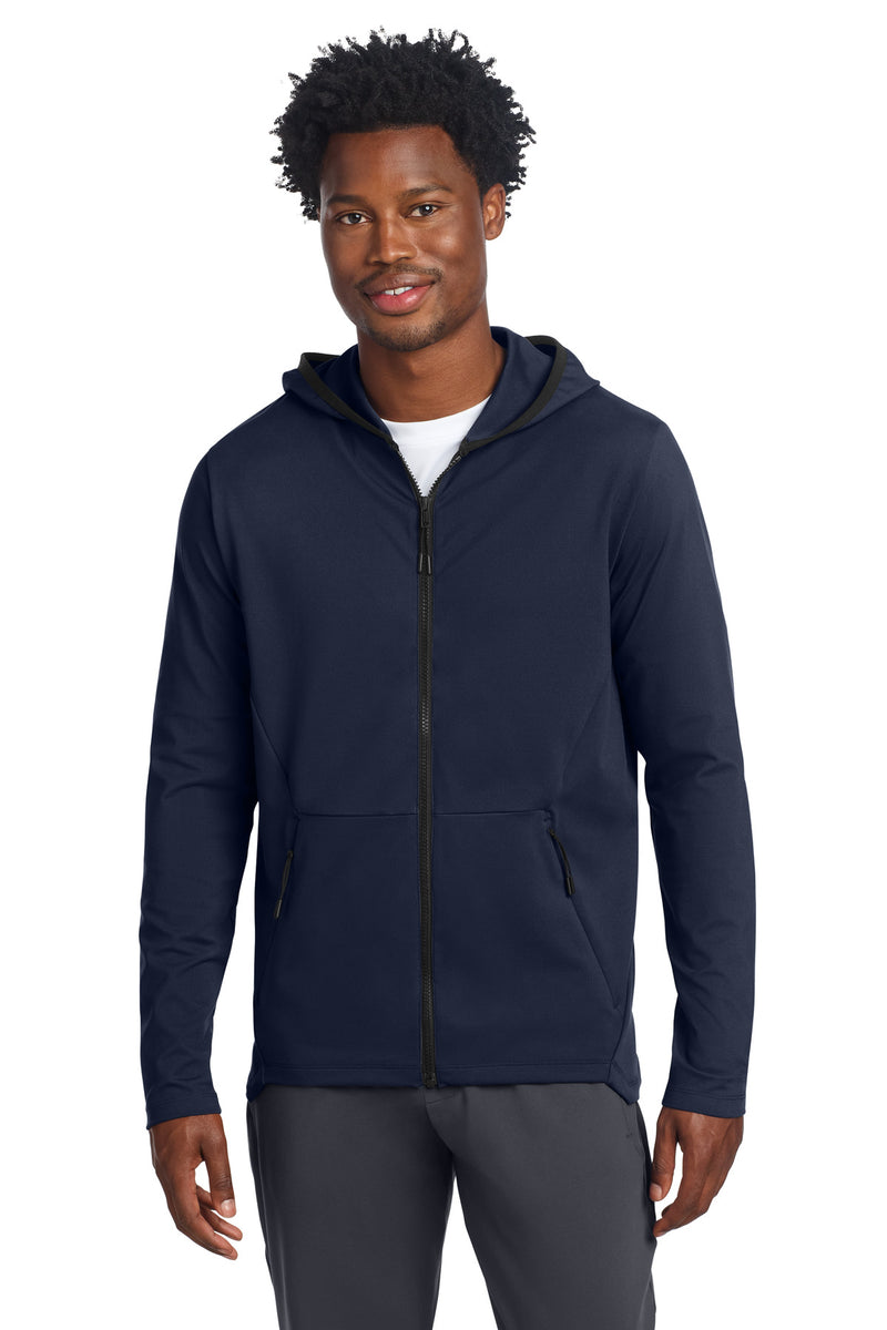 Sport-Tek Circuit Hooded Full-Zip - True Navy