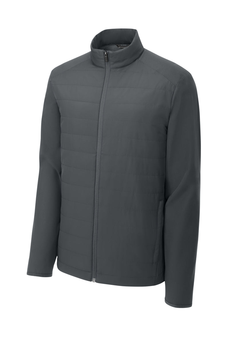 Sport-Tek Teknical Hybrid Jacket - Iron Grey