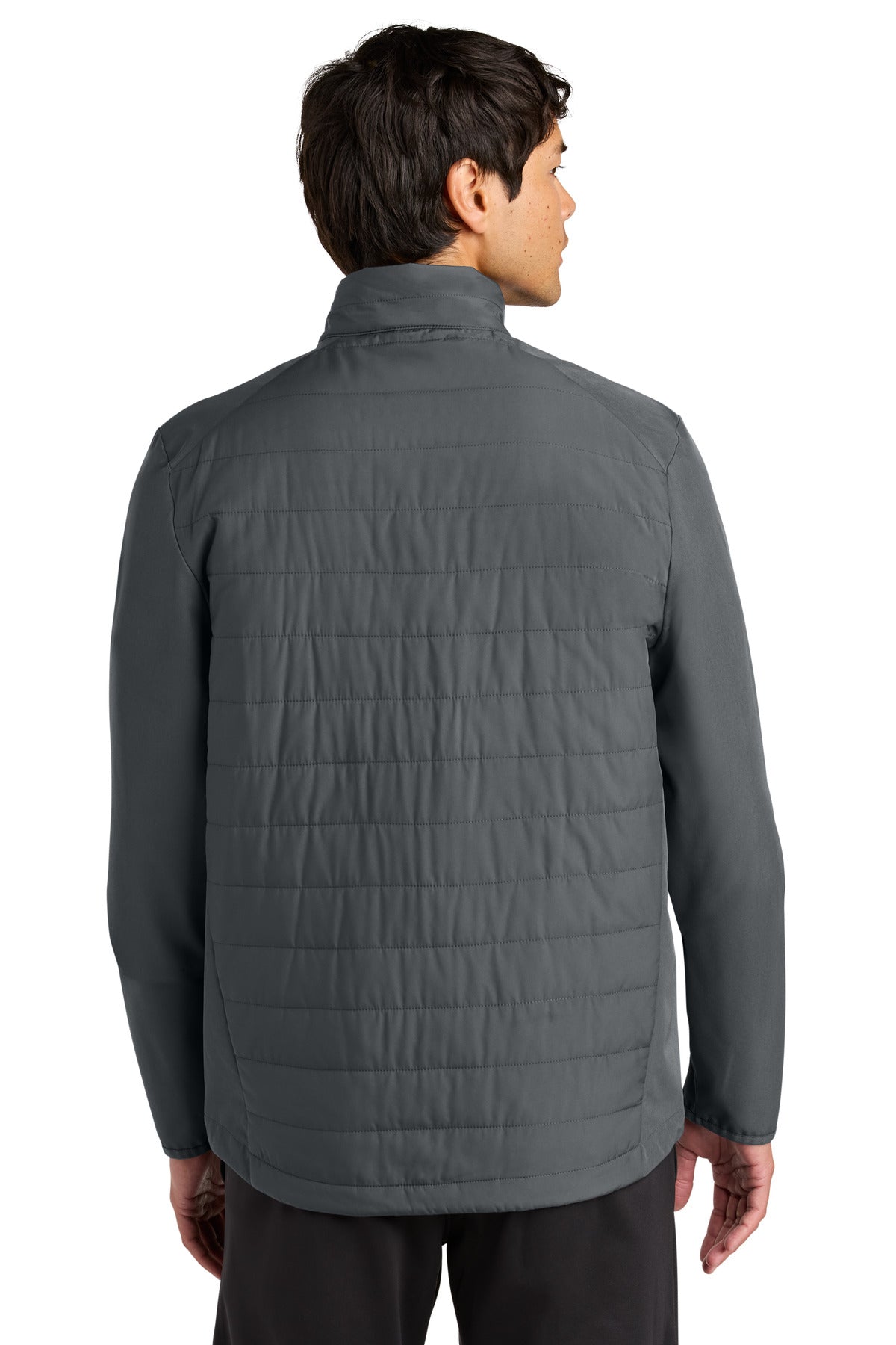 Sport-Tek Teknical Hybrid Jacket - Iron Grey