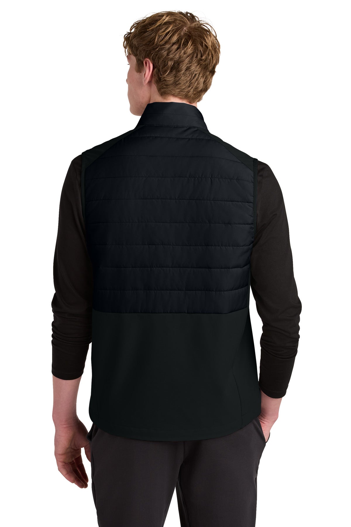 Sport-Tek Teknical Hybrid Vest - Black