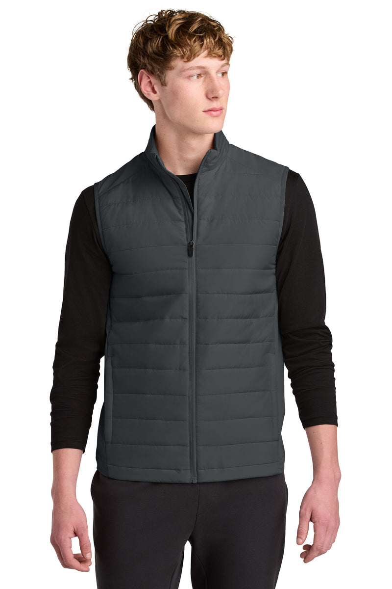 Sport-Tek Teknical Hybrid Vest - Iron Grey