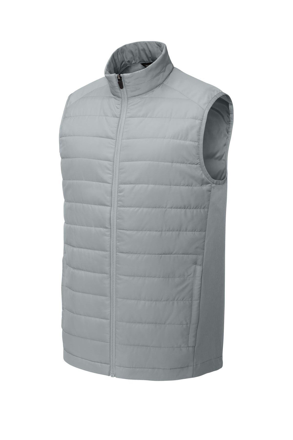 Sport-Tek Teknical Hybrid Vest - Silver