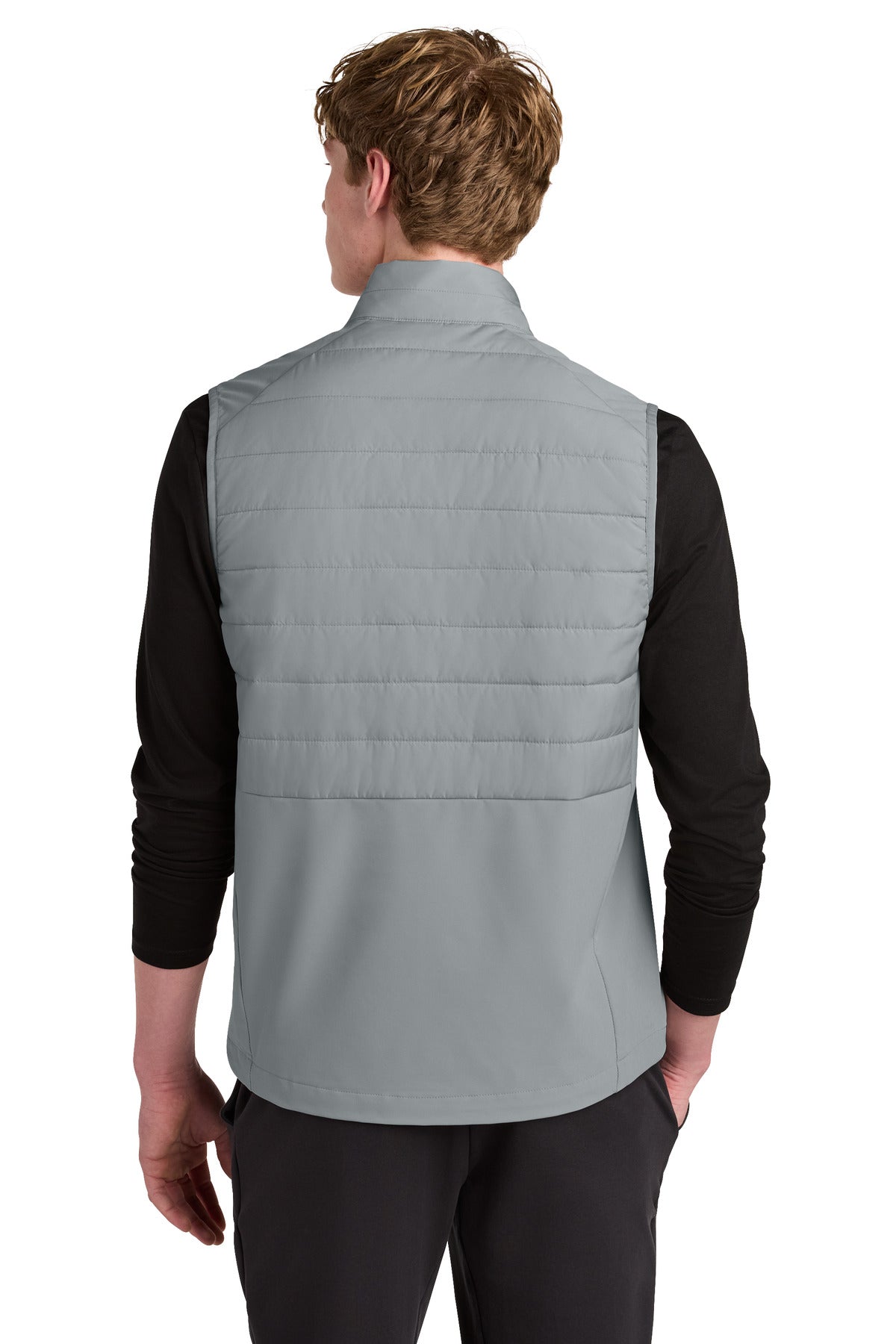 Sport-Tek Teknical Hybrid Vest - Silver