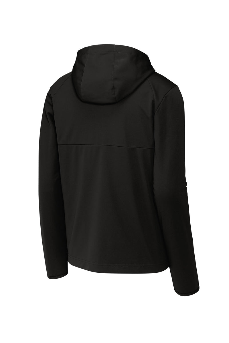 Sport-Tek Hooded Soft Shell Jacket - Deep Black
