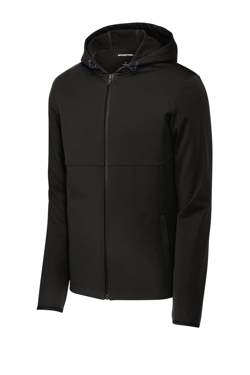 Sport-Tek Hooded Soft Shell Jacket - Deep Black