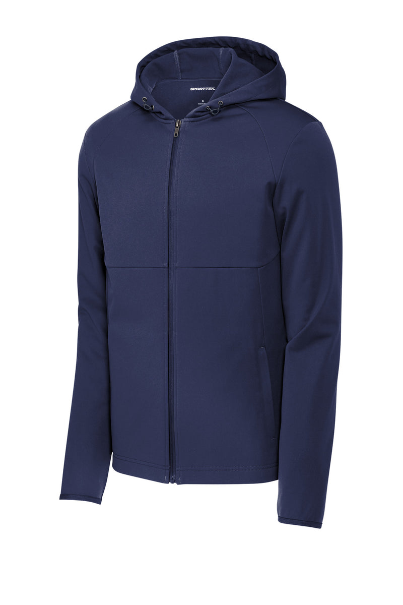 Sport-Tek Hooded Soft Shell Jacket - True Navy