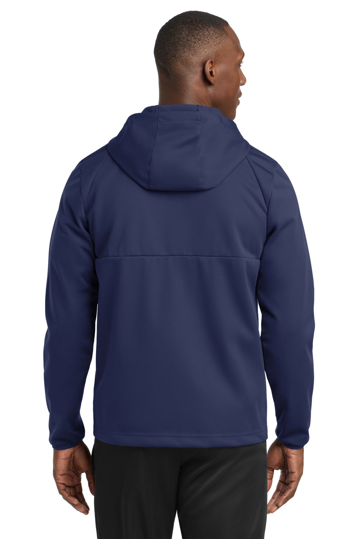 Sport-Tek Hooded Soft Shell Jacket - True Navy