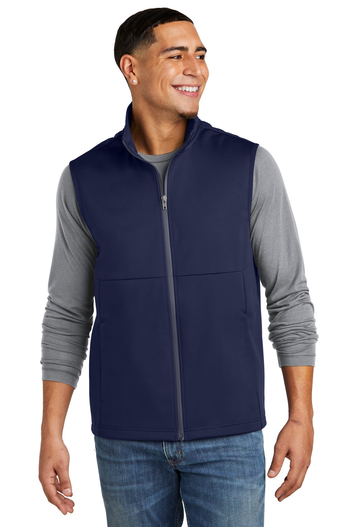 Sport-Tek Soft Shell Vest - True Navy