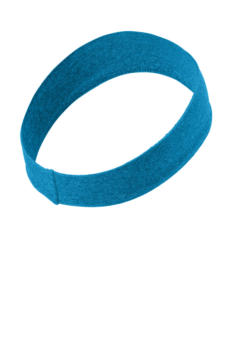Sport-Tek  Contender  Headband - Blue Wake Heather