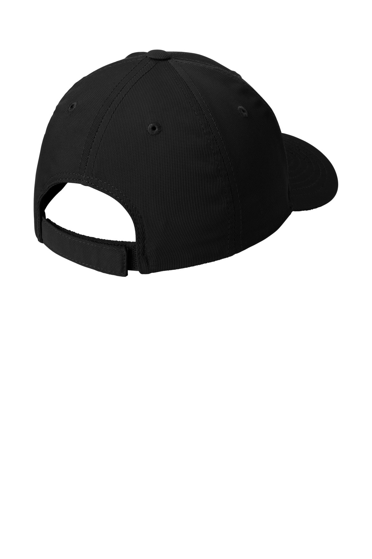 Sport-Tek Dry Zone Nylon Cap - Black