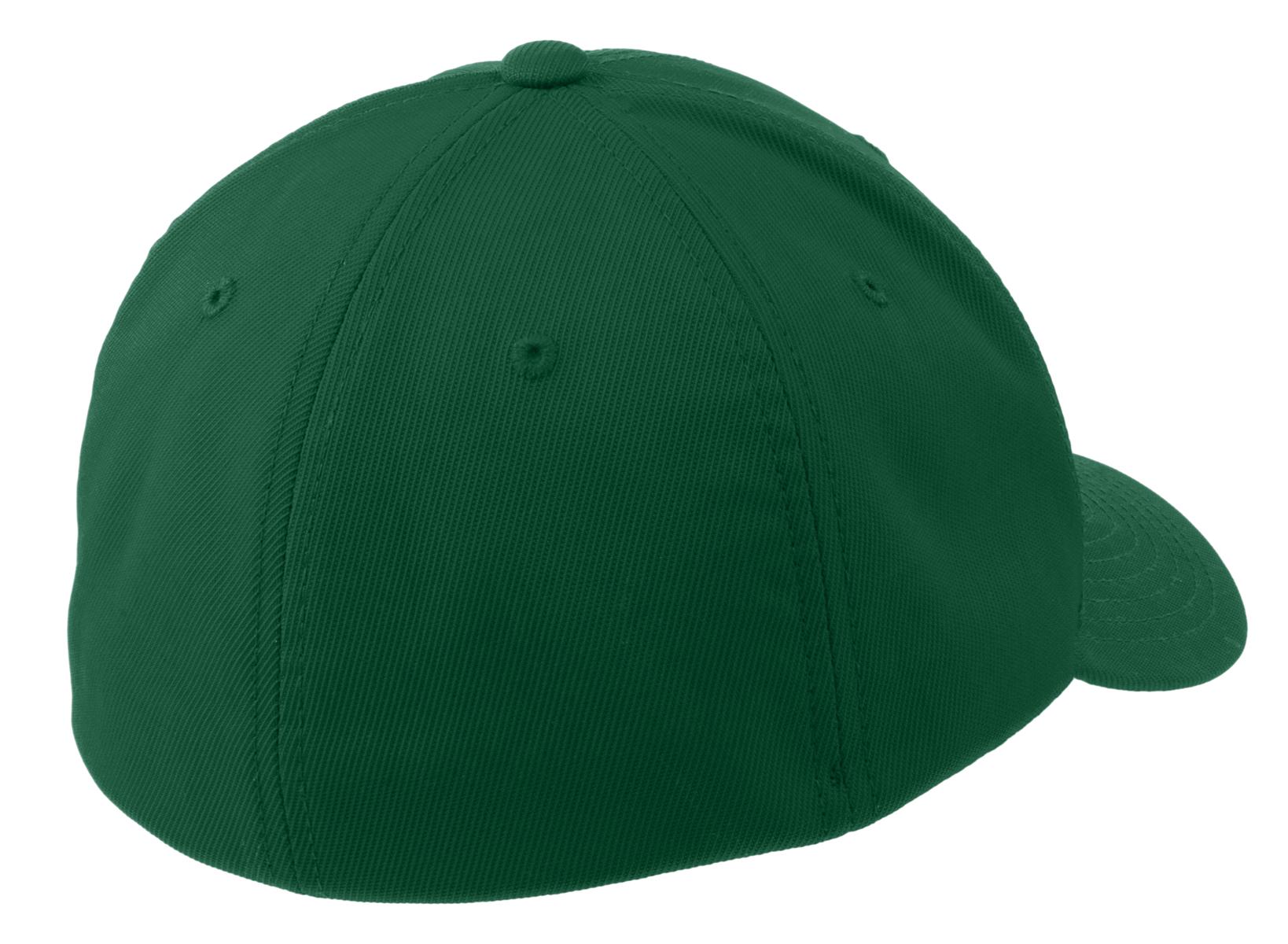 Sport-Tek Flexfit Performance Solid Cap - Forest Green