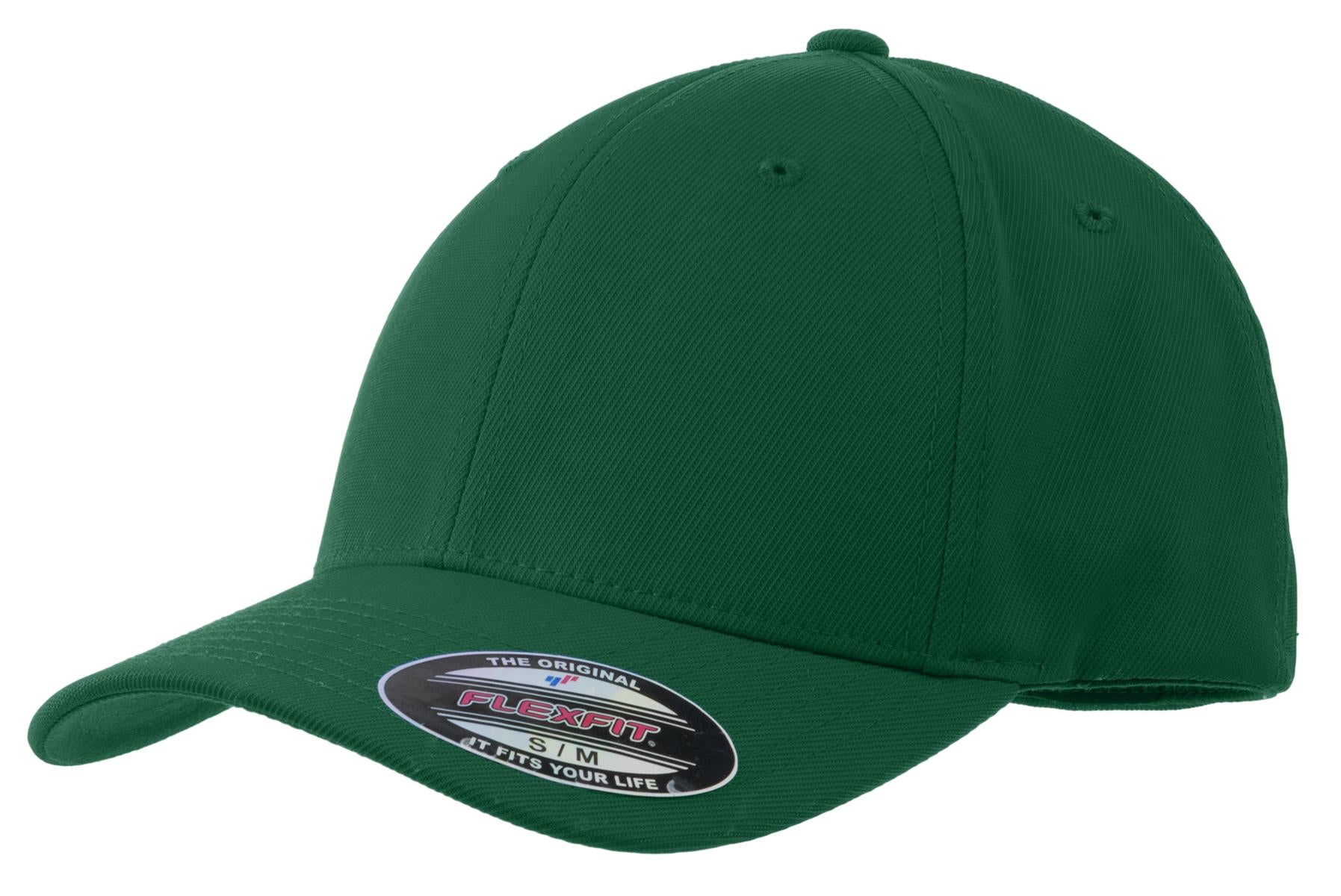 Sport-Tek Flexfit Performance Solid Cap - Forest Green