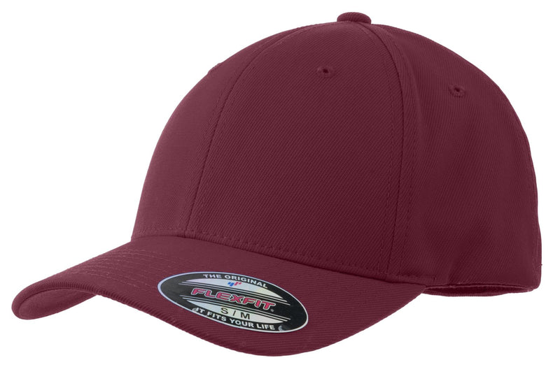 Sport-Tek Flexfit Performance Solid Cap - Maroon