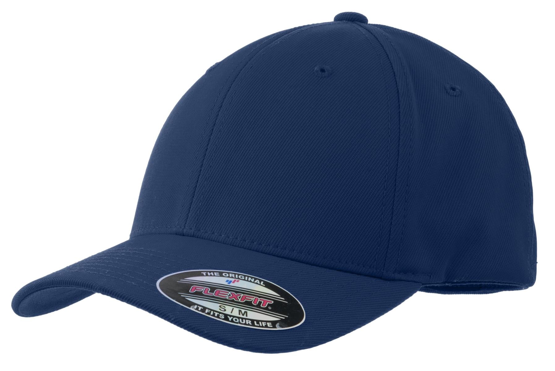 Sport-Tek Flexfit Performance Solid Cap - True Navy