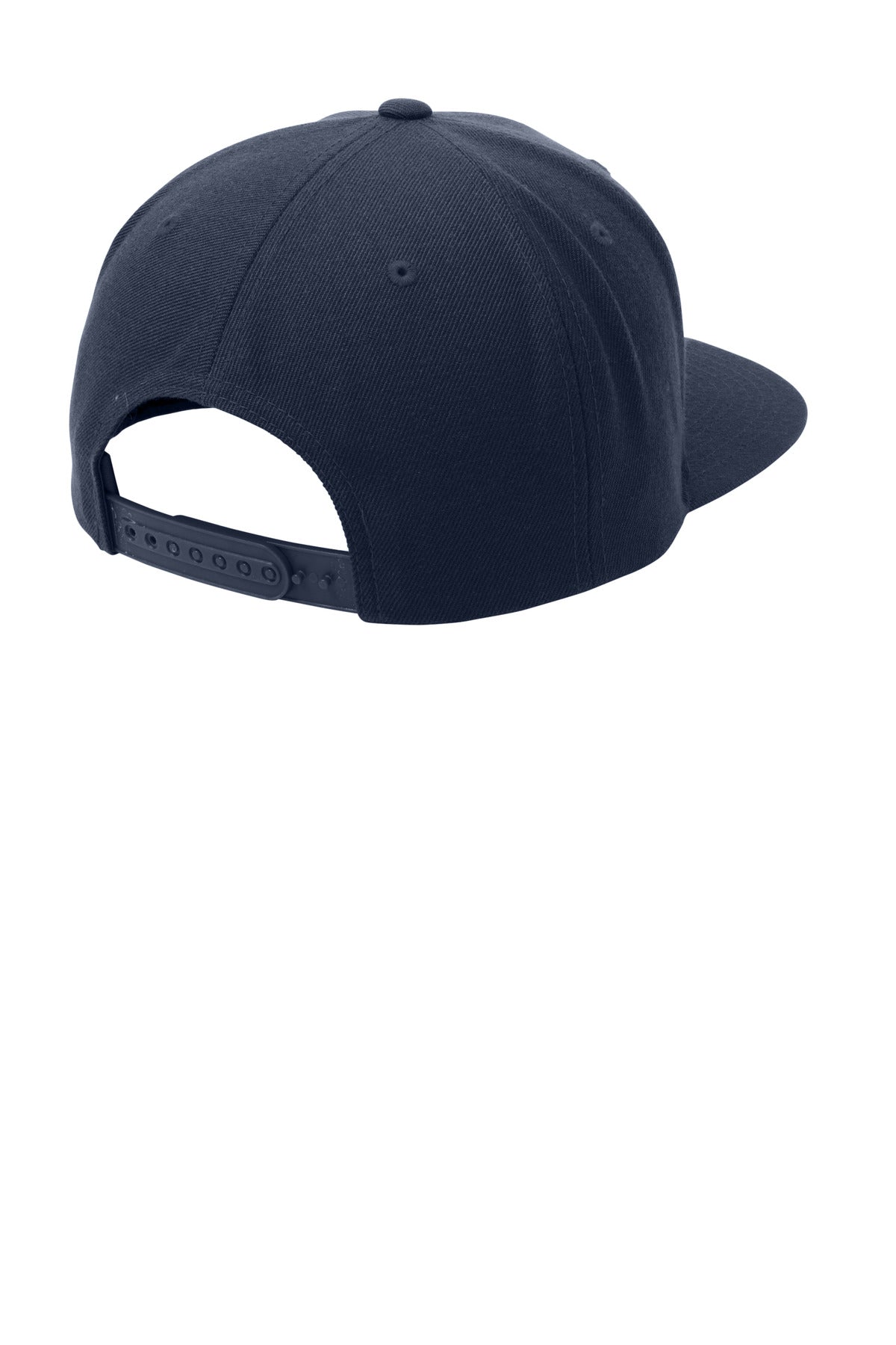 Sport-Tek YP Classics Flat Bill Snapback Cap - True Navy