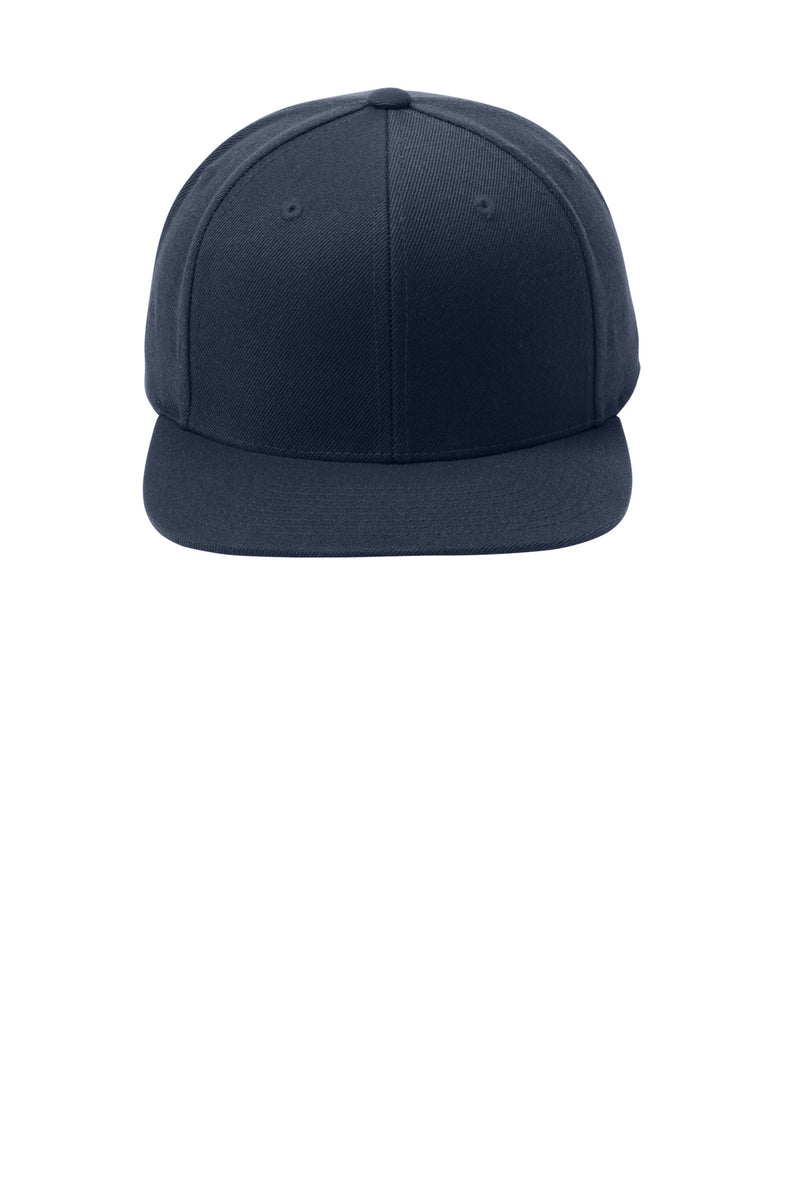 Sport-Tek YP Classics Flat Bill Snapback Cap - True Navy