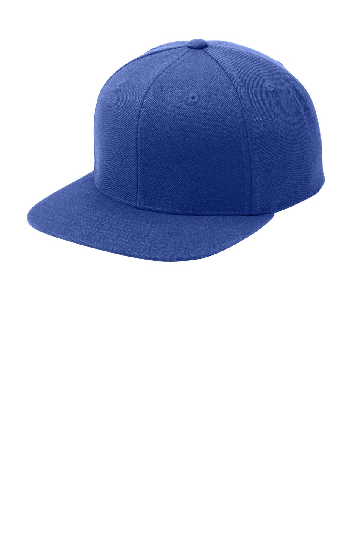 Sport-Tek YP Classics Flat Bill Snapback Cap - True Royal