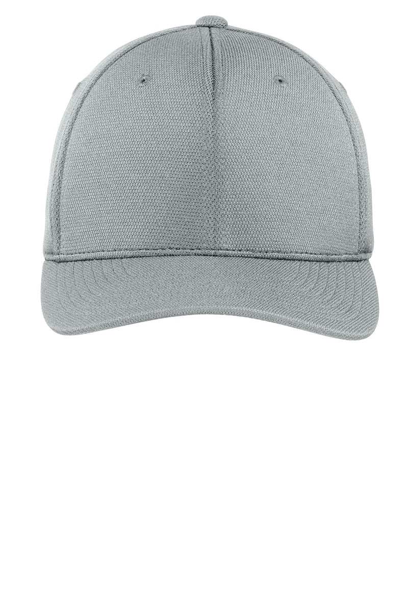 Sport-Tek Flexfit Cool & Dry Poly Block Mesh Cap - Grey Heather
