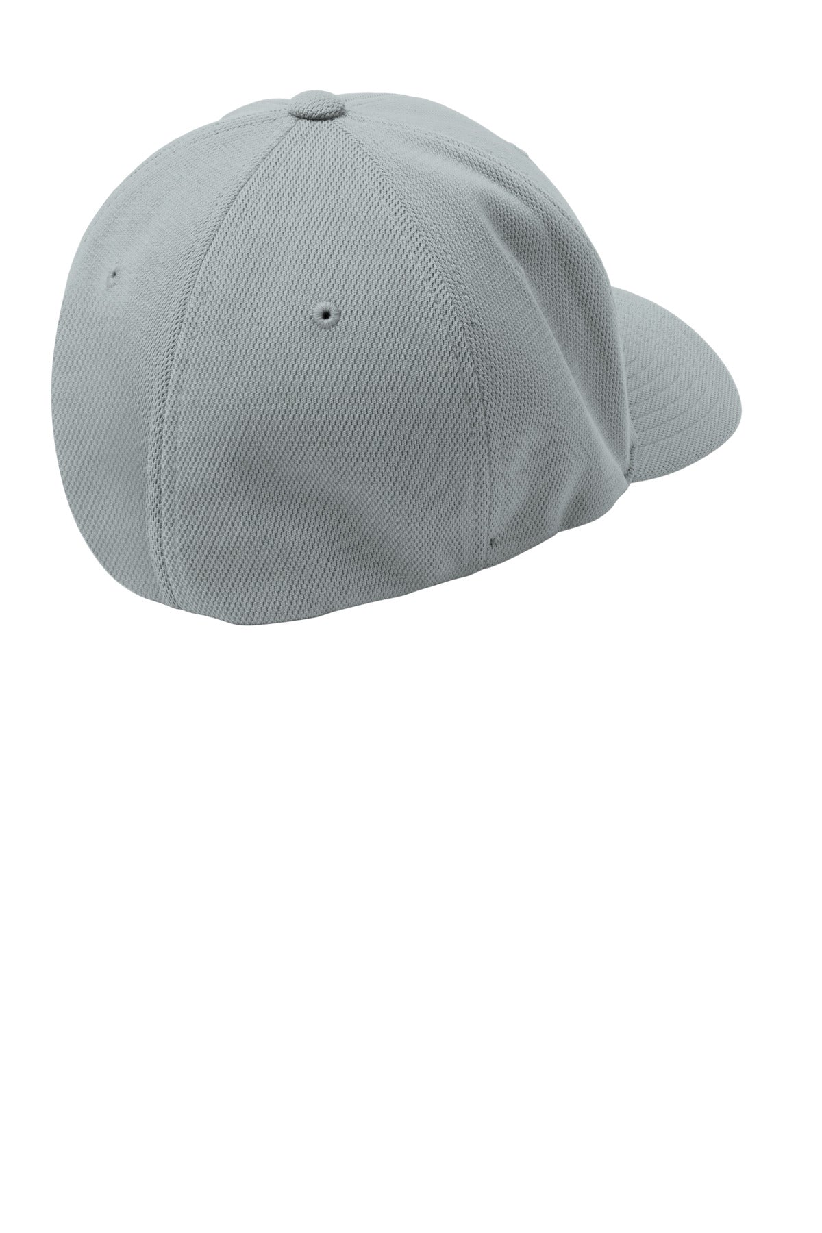 Sport-Tek Flexfit Cool & Dry Poly Block Mesh Cap - Grey Heather