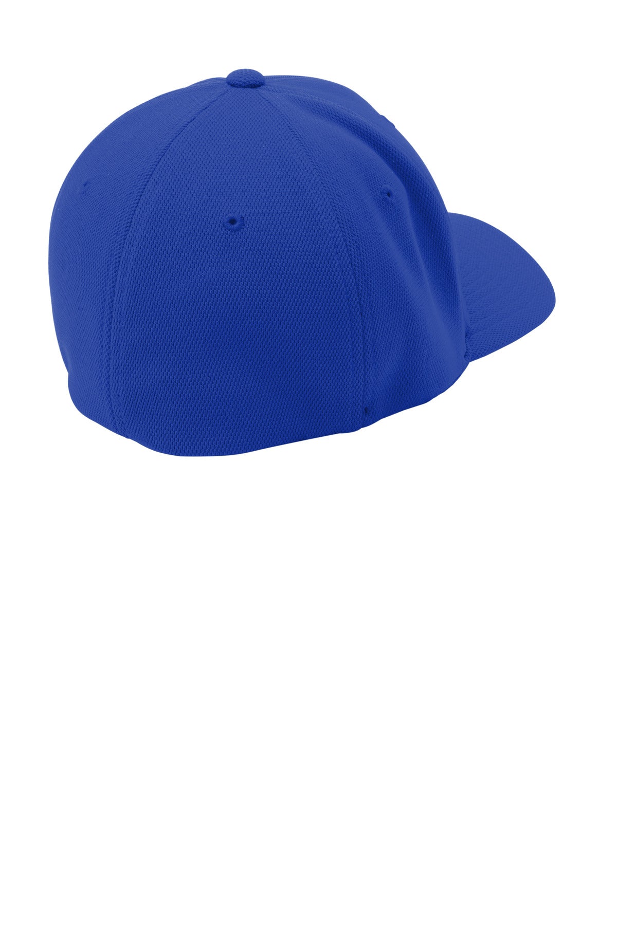 Sport-Tek Flexfit Cool & Dry Poly Block Mesh Cap - True Royal