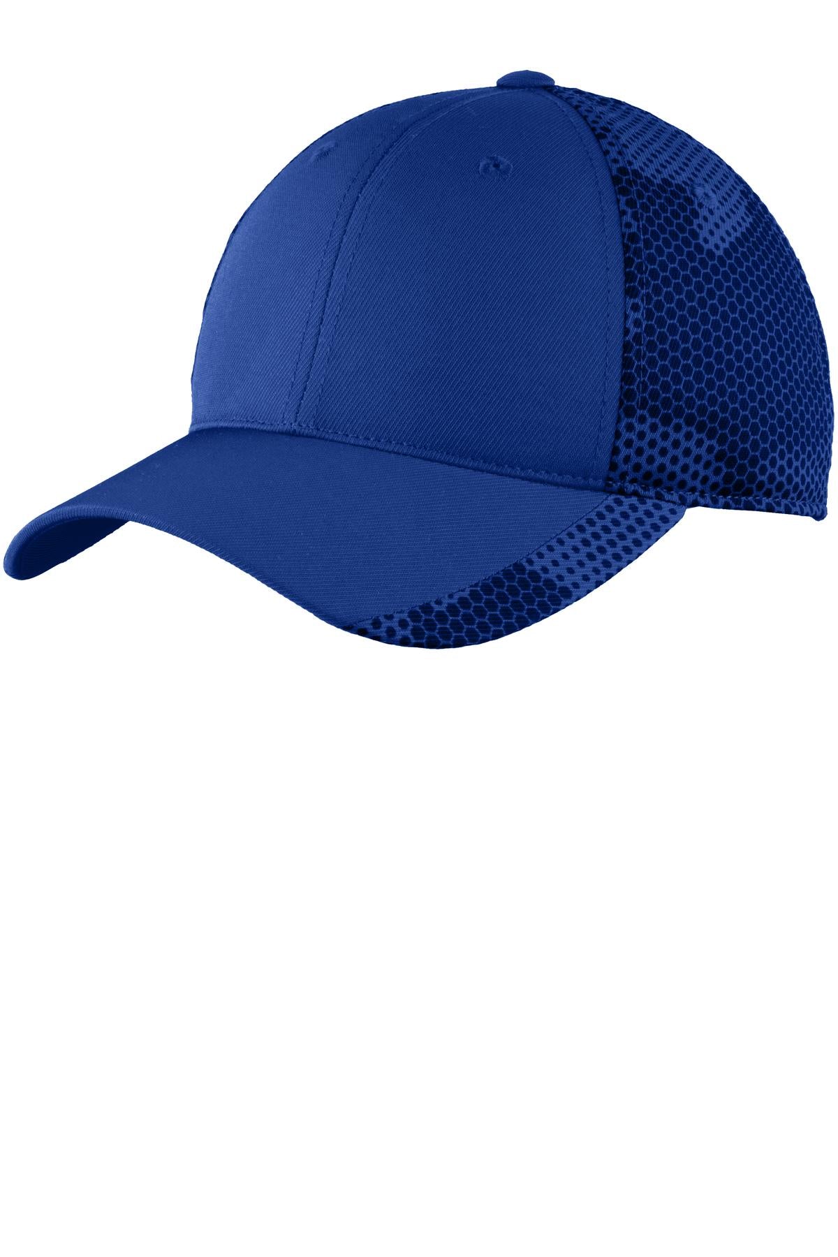 Sport-Tek CamoHex Cap - True Royal