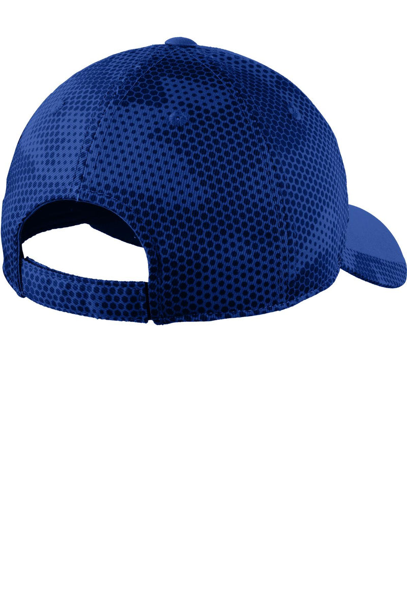 Sport-Tek CamoHex Cap - True Royal