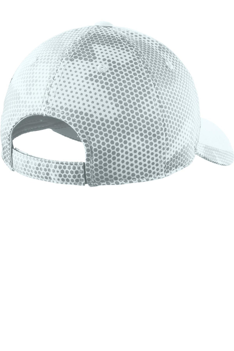 Sport-Tek CamoHex Cap - White