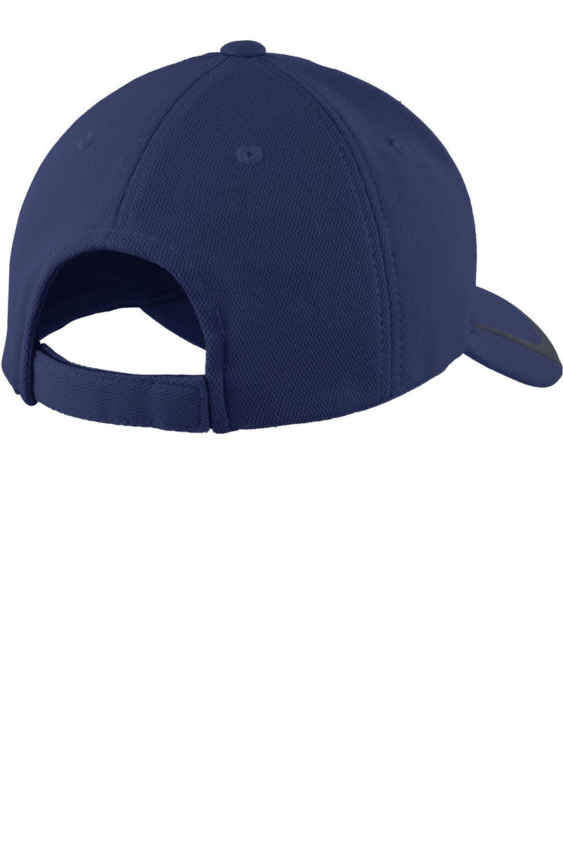 Sport-Tek Pique Colorblock Cap - True Navy/ Graphite