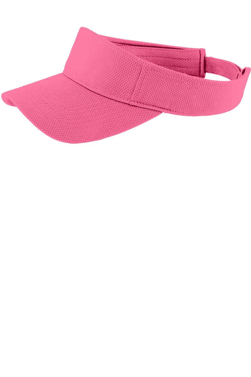 Sport-Tek PosiCharge RacerMesh Visor - Bright Pink