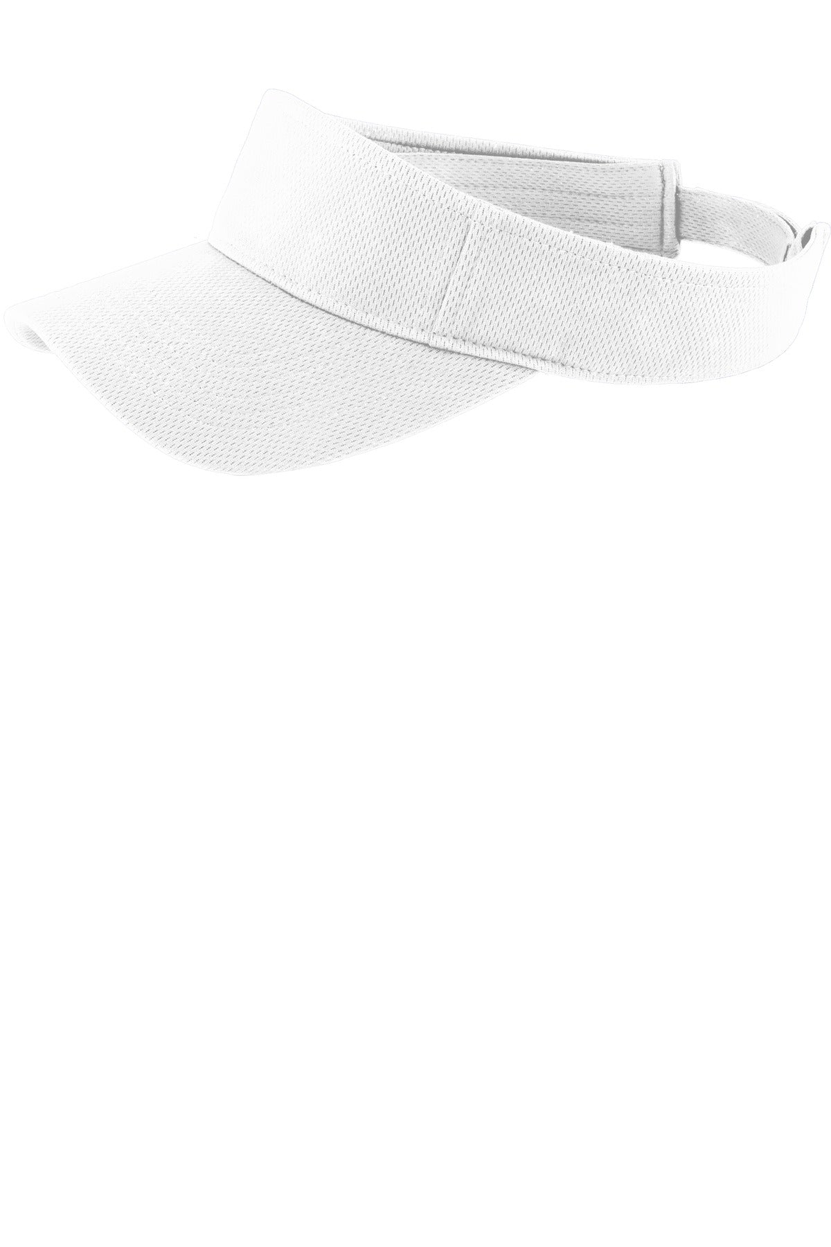 Sport-Tek PosiCharge RacerMesh Visor - White