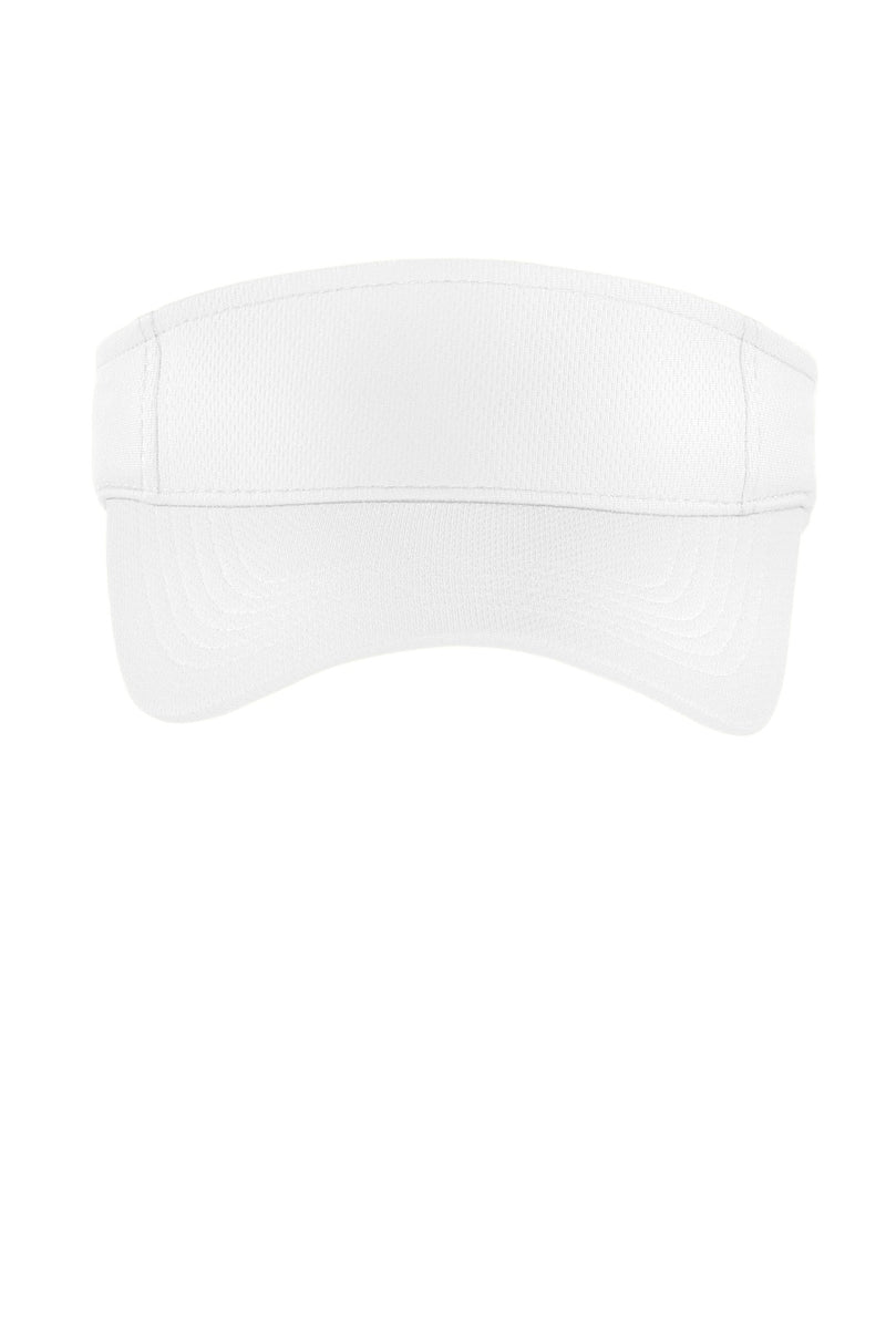 Sport-Tek PosiCharge RacerMesh Visor - White
