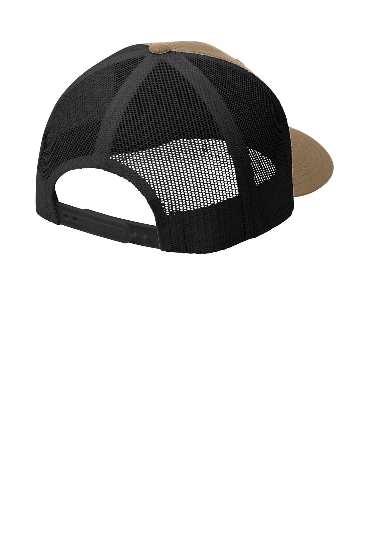 Sport-Tek YP Classics Retro Trucker Cap - Elm Brown/ Black
