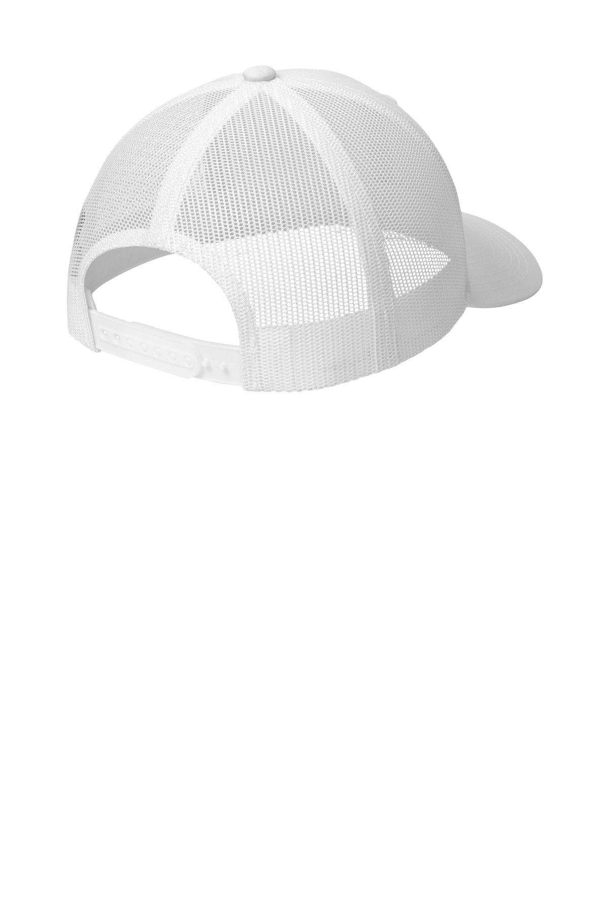 Sport-Tek YP Classics Retro Trucker Cap - White