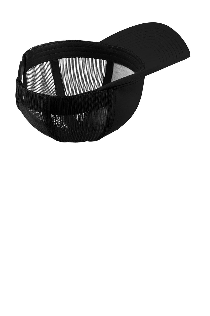 Sport-Tek YP Classics Retro Trucker Cap - Black/ Black