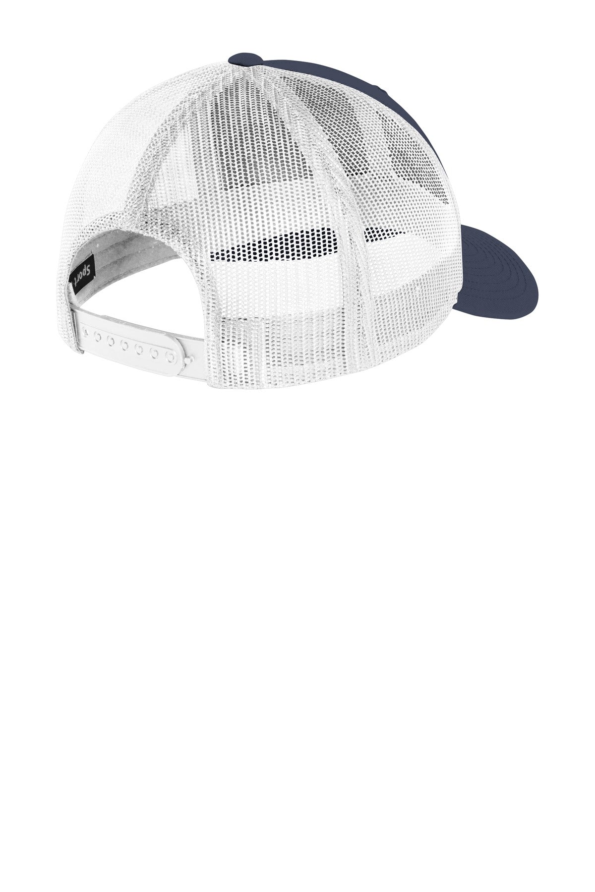 Sport-Tek YP Classics Retro Trucker Cap - True Navy/ White