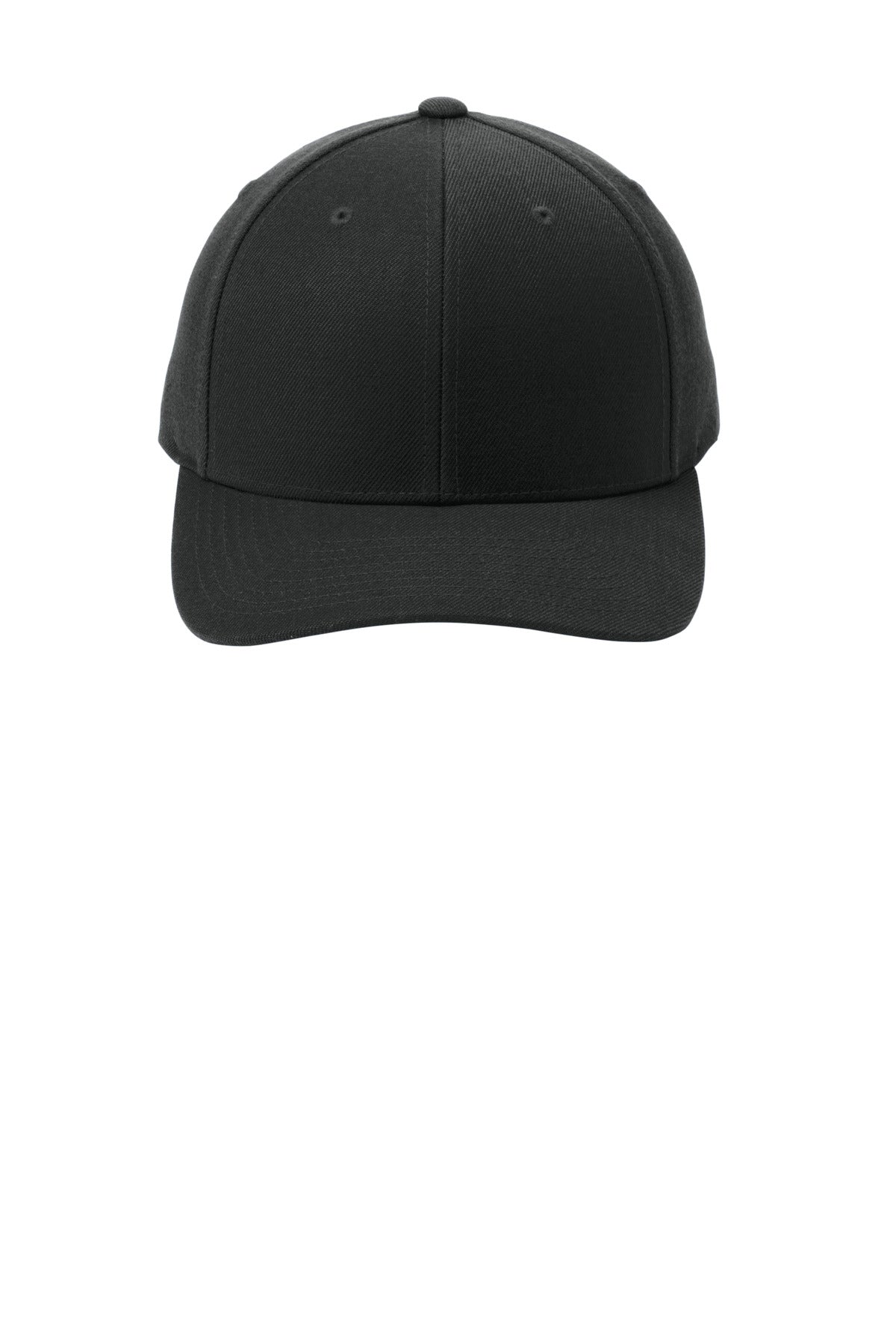 Sport-Tek  YP Classics  Curve Bill Snapback Cap - Black