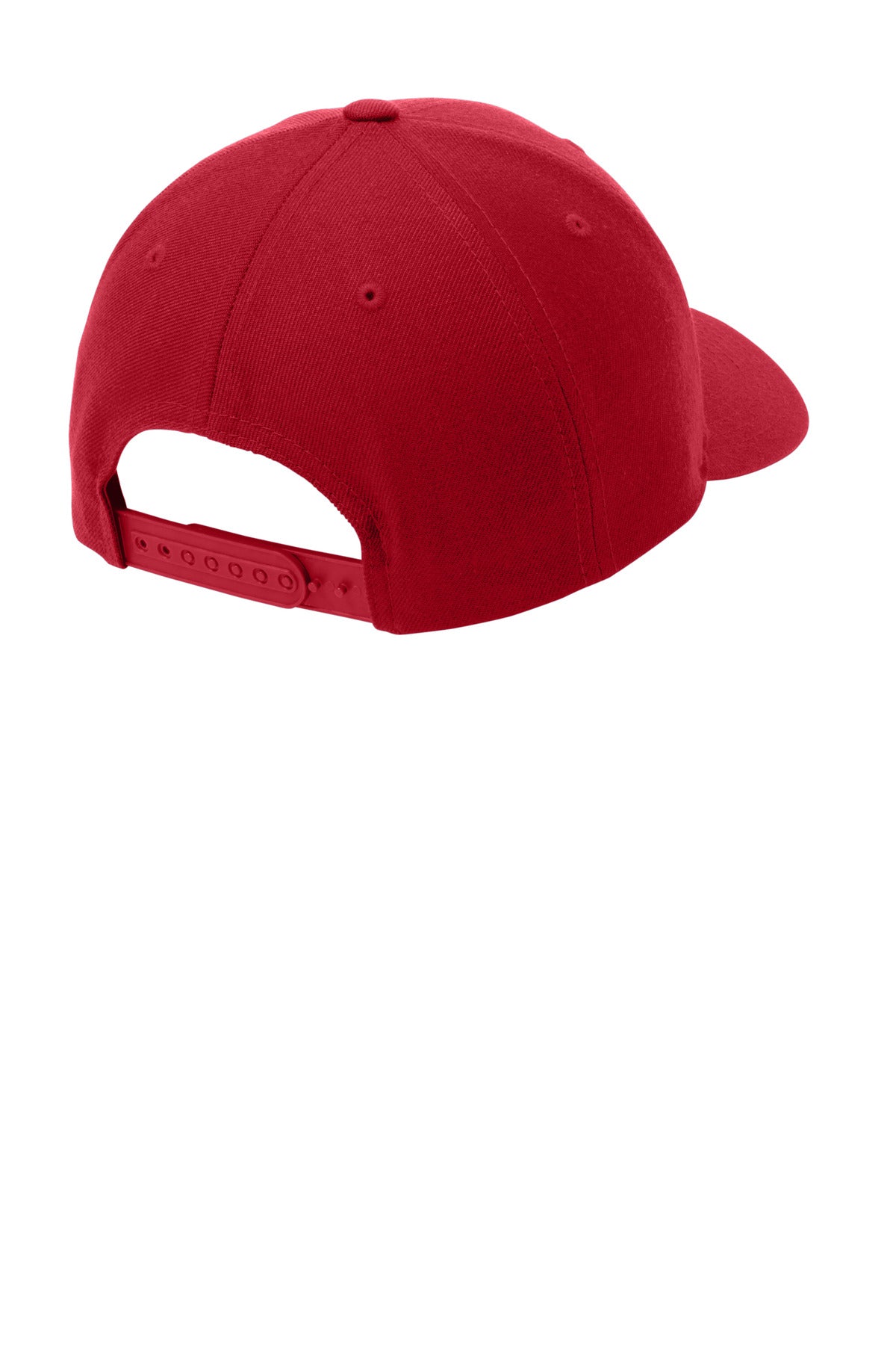 Sport-Tek  YP Classics  Curve Bill Snapback Cap - True Red