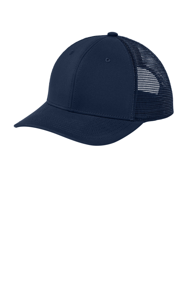 Sport-Tek Club Trucker Cap - True Navy/ True Navy