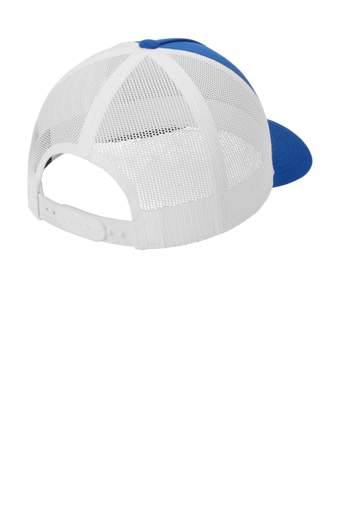 Sport-Tek YP Classics Retro Trucker 5-Panel Cap - True Royal/ White
