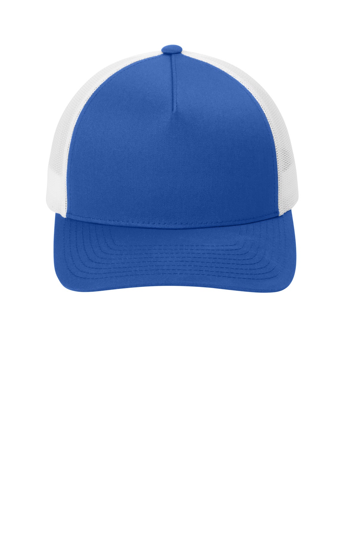 Sport-Tek YP Classics Retro Trucker 5-Panel Cap - True Royal/ White