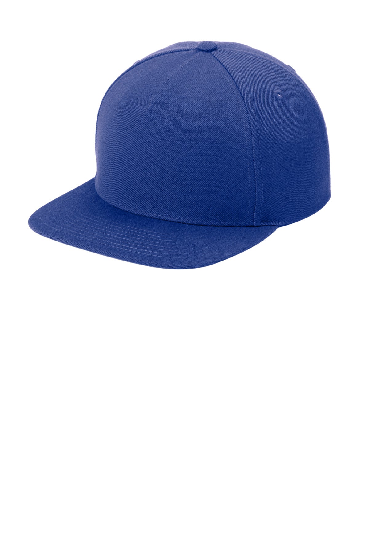 Sport-Tek YP Classics Premium 5-Panel Snapback Cap - True Royal