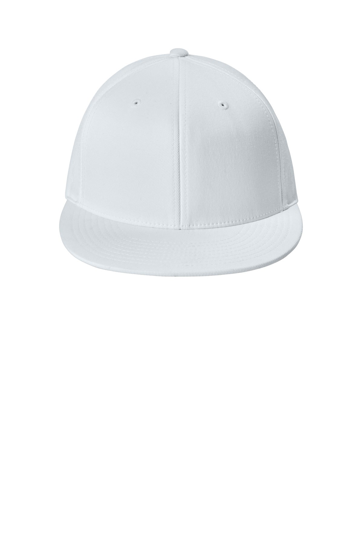 Sport-Tek Flexfit Flat Bill Cap - White