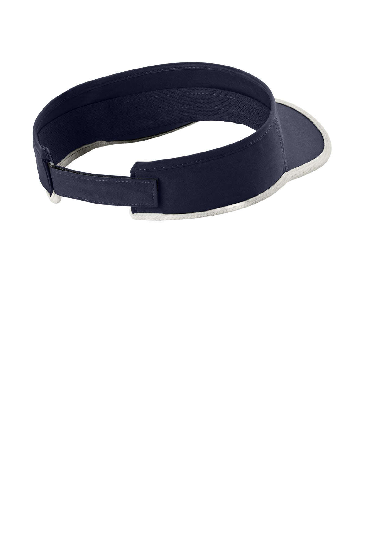 Sport-Tek Repeat Visor - True Navy/ White