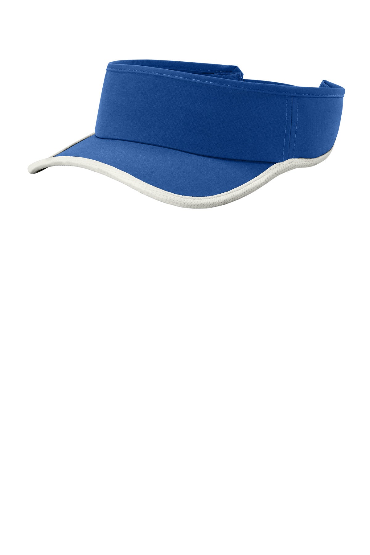 Sport-Tek Repeat Visor - True Royal/ White