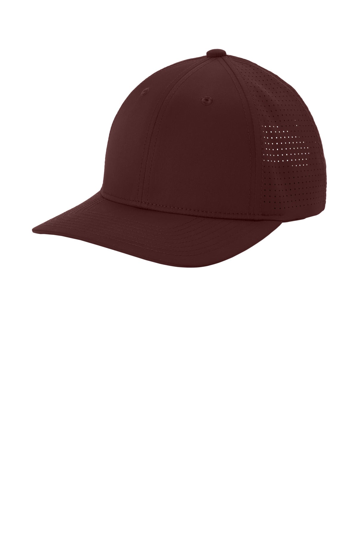 Sport-Tek Pro-Cut Adjustable Cap - Maroon