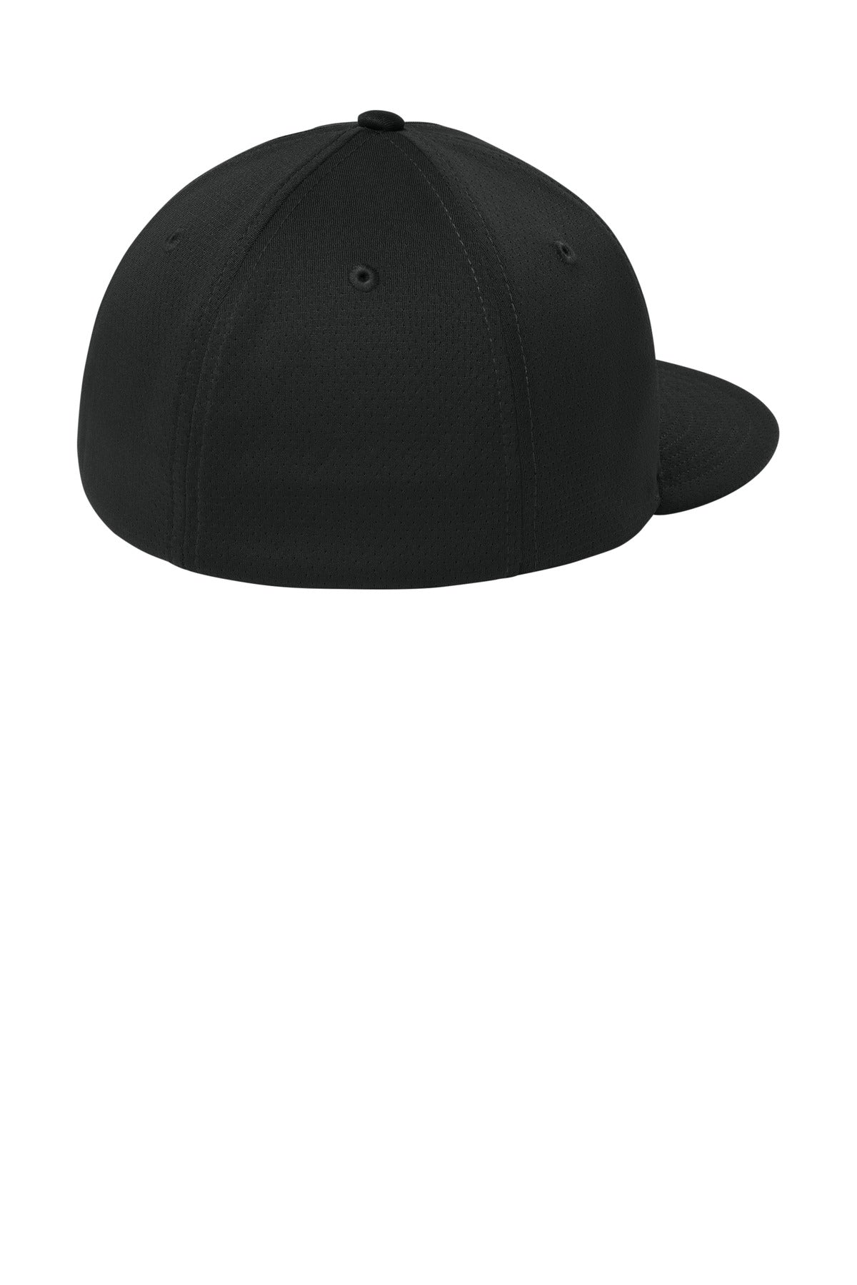 Sport-Tek Impact Mesh Stretch-Tek Cap - Black