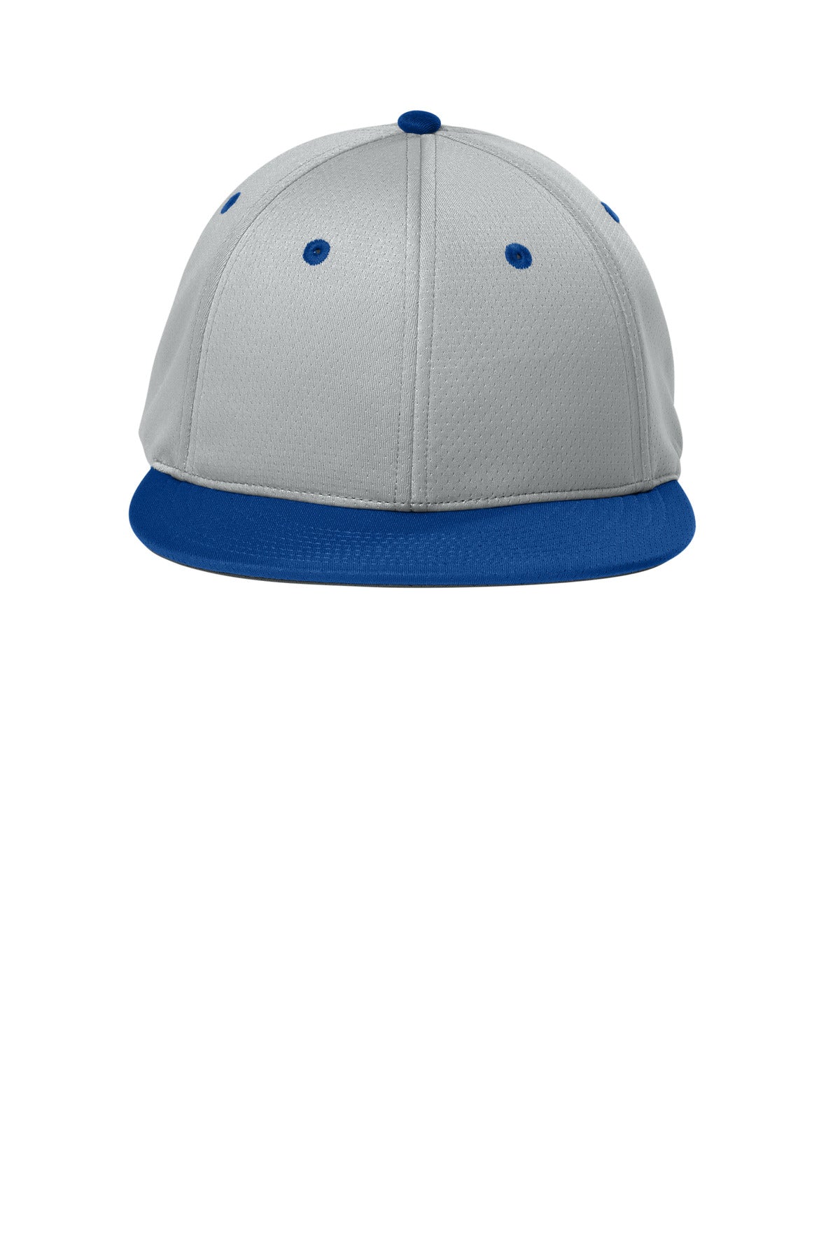 Sport-Tek Impact Mesh Stretch-Tek Cap - Silver/ True Royal/ Silver