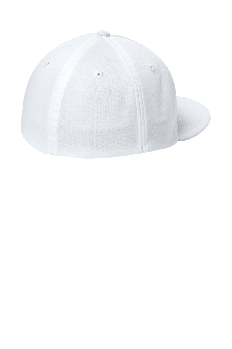 Sport-Tek Impact Mesh Stretch-Tek Cap - White