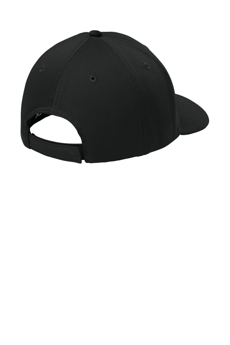 Sport-Tek Impact Mesh Stretch-Tek Adjustable Cap - Black
