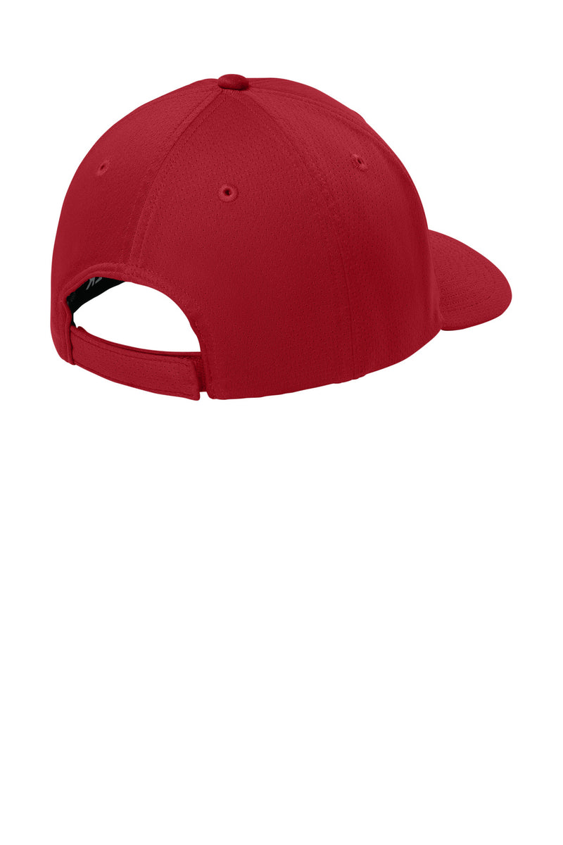 Sport-Tek Impact Mesh Stretch-Tek Adjustable Cap - Deep Red